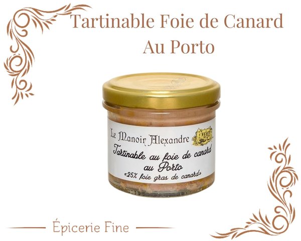 Tartinable Foie de Canard Porto et Foie Gras